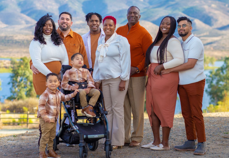 The growing Williams family.